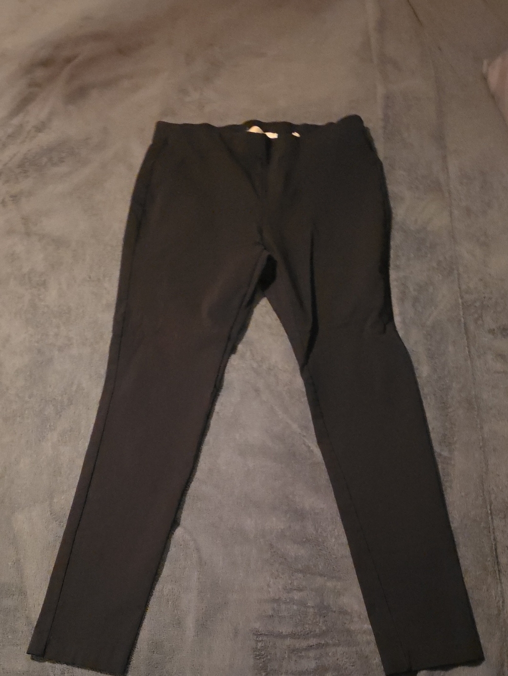 Michael Kors Black Women's Tapered Stretch Trousers